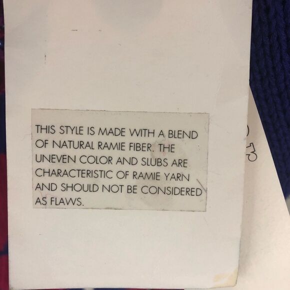 NWT SK Wear Ramie Blend Sweater Size S - Picture 6 of 8